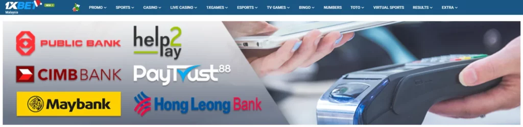 Deposit and Withdrawal at 1xBet in India 