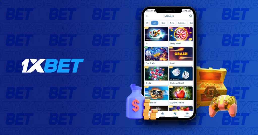 1xBet APP Homepage