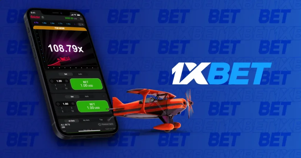 Aviator in 1xBet APP