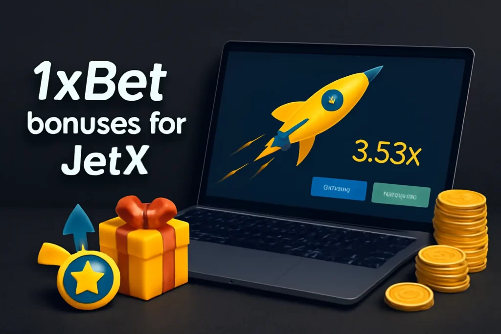 1xBet JetX बोनस