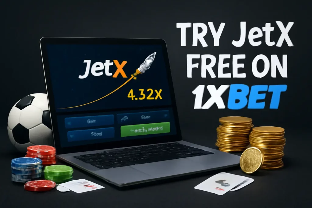 1xBet पर JetX मुफ़्त